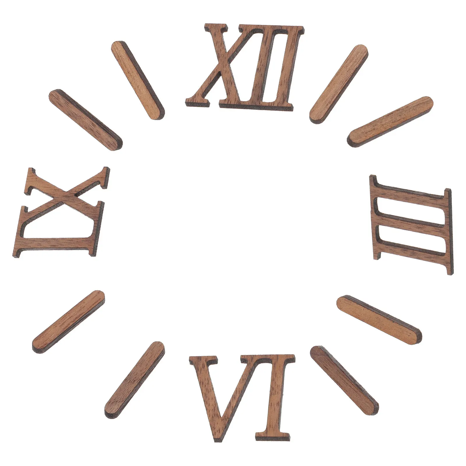 Roman Numeral Wall Clock Accessories 9 Inch B Strips Silent Movement Parts Home Decor Replacement Kit Clock Numbers DIY