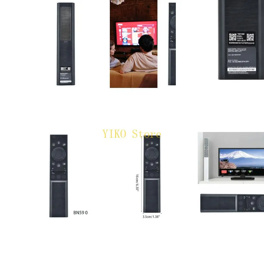 

K32C BN59-01357A Пульт дистанционного управления, замена QN55Q80AAF для интеллектуального голосового дистанционного управления,