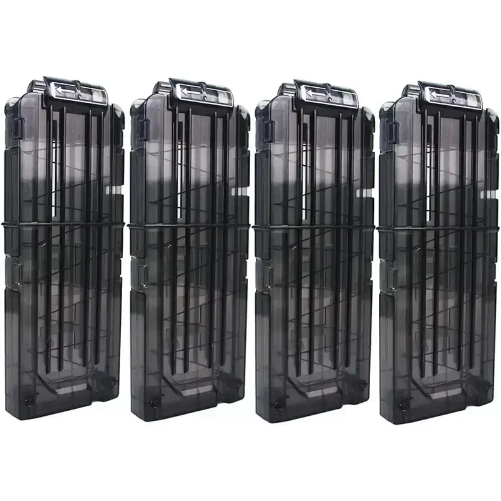 qrblack-12-darts-quick-reload-magazine-clip-1-4-pack-para-acessorio-nerf-n-strike-elite-blaster