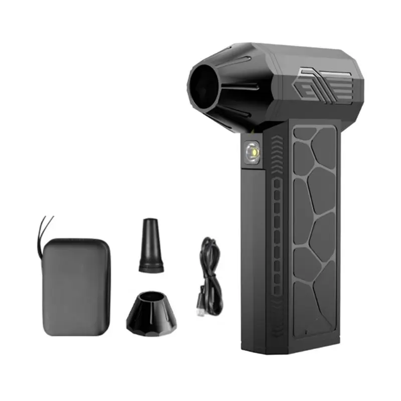 WON مروحة نفخ توربو قوية عالية السرعة منفاخ توربينات الرياح 130000 دورة في الدقيقة 3 قابل للتعديل سرعة منفضة الهواء للوحة مفاتيح كمبيوتر السيارة #1