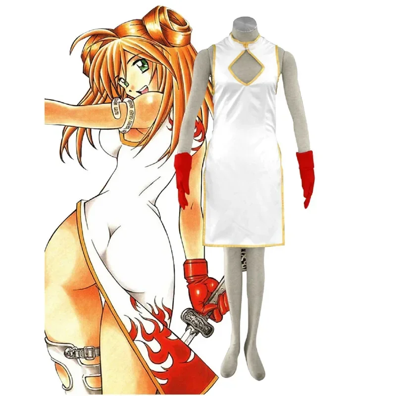 

Ikkitousen hakufu sonsaku the dress cheongsam dress ver cosplay costume