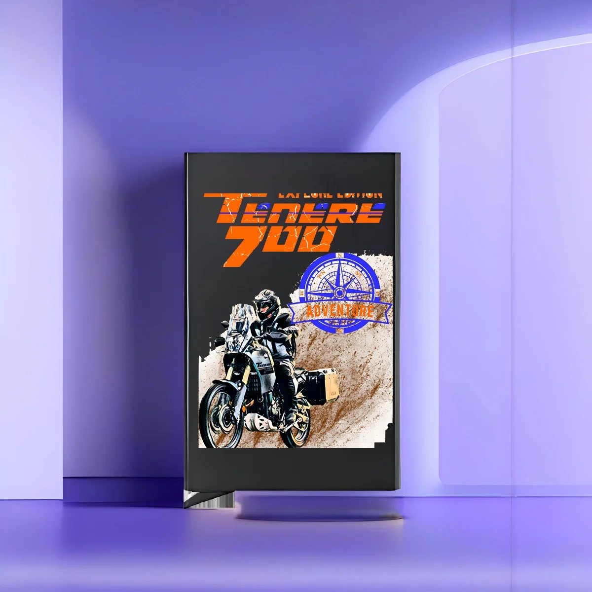 

TENERE 700 2026, новый стильный модный футляр для карт с принтом, различные варианты цвета, простой в использовании, компактный для ежедневных потребностей