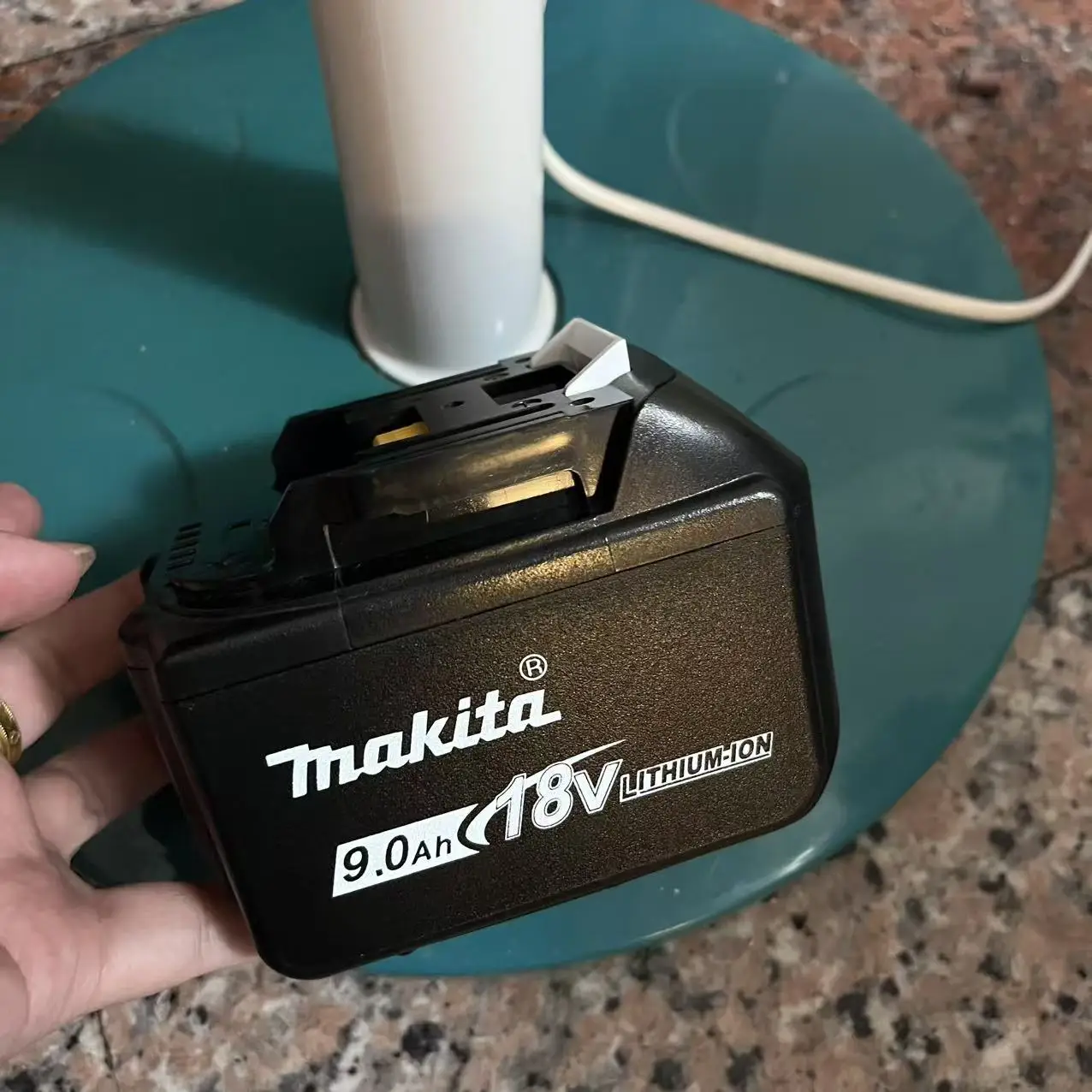 

18V 9000mAh Makita-batería recargable de iones de litio, cargador de 9Ah , para BL1850, BL1830, BL1815, BL1860B, BL1840 LXT400