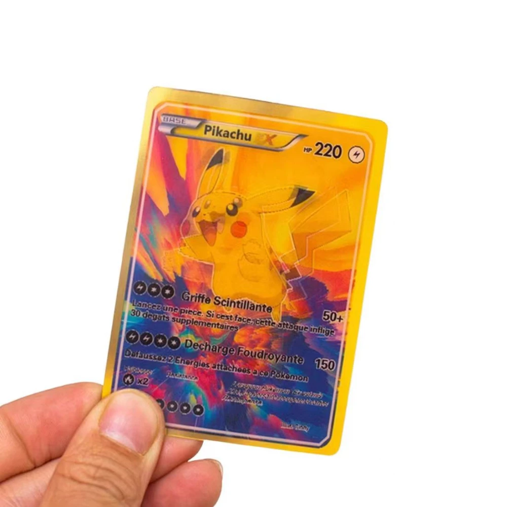 22024 50 Stuks Pokemon 3d Glanzende Regenboog Kaarten Engelse Vmax Gx Charizard Pikachu Trading Game Collectie Battle Card Kinderen Speelgoed