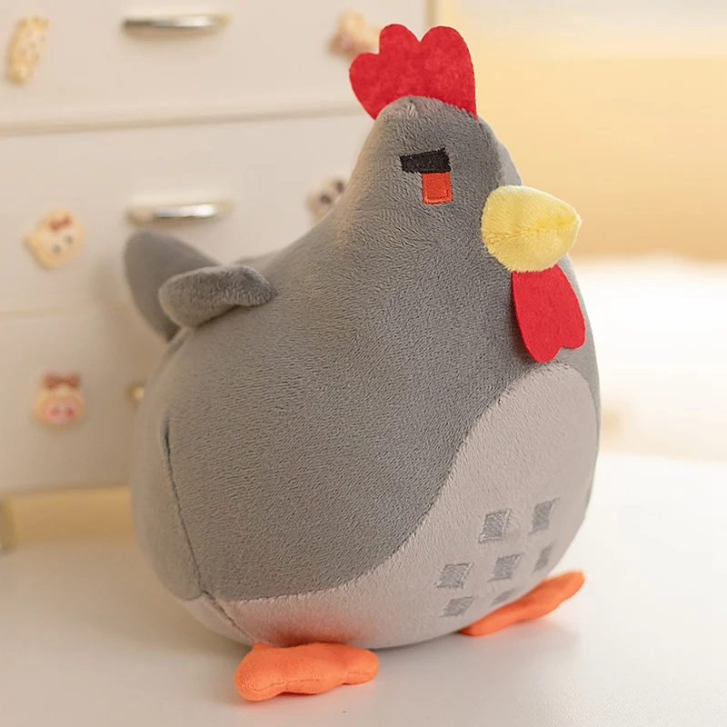 20cm Stardew Valley Chicken Pillow Plush Soft Stuffed Animal Toys Cartoon Stardew Valley Children Birthday Gift Room Decoration