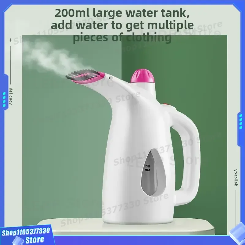 Mini Portable Steam Iron Handheld Electric Garment Steamer for Home Travel Compact Clothes Wrinkle Remover Small Appliance
