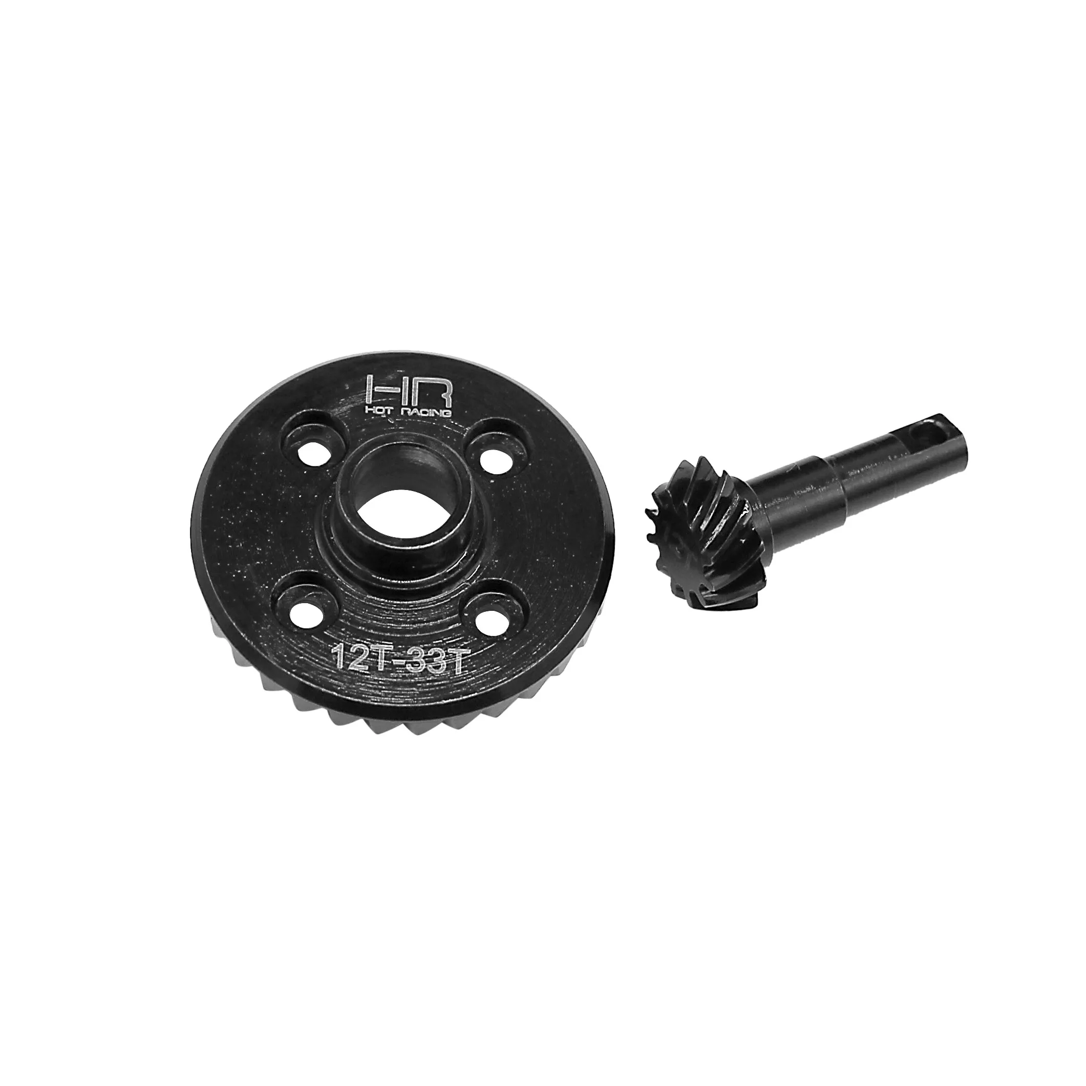 HR Traxxas TRX-4 steel spiral umbrella tooth front and rear axle universal 33/12 fast gear ratio upgrade modification part