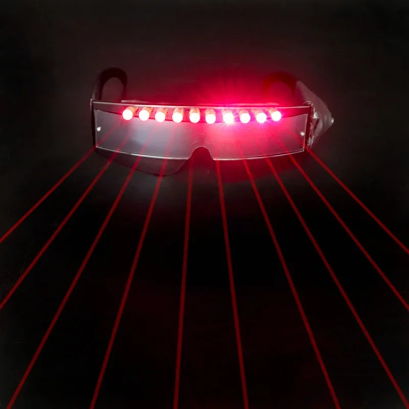 Hot Sale Decorations APP Luminous Glasses Editable Text Pattern Display LED APP Luminous Glasses Dj  Party Light