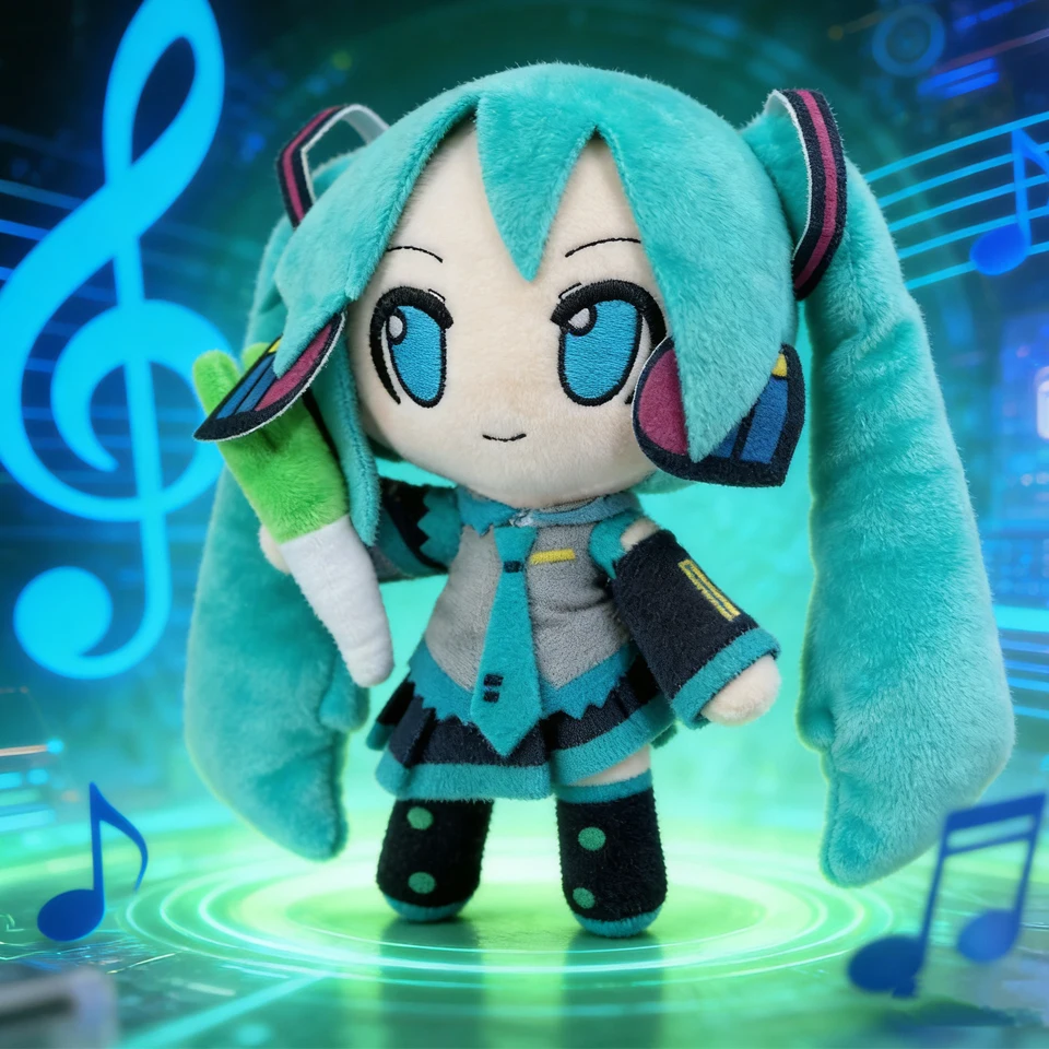 *** NIEUWE Hatsune Miku Fufu Pluche Pop Fuwafuwa Anime Kawaii Leuke Cool Speelgoed Poppen Pluche Kamer Auto Bureau Decor Verjaardagscadeau voor Fan