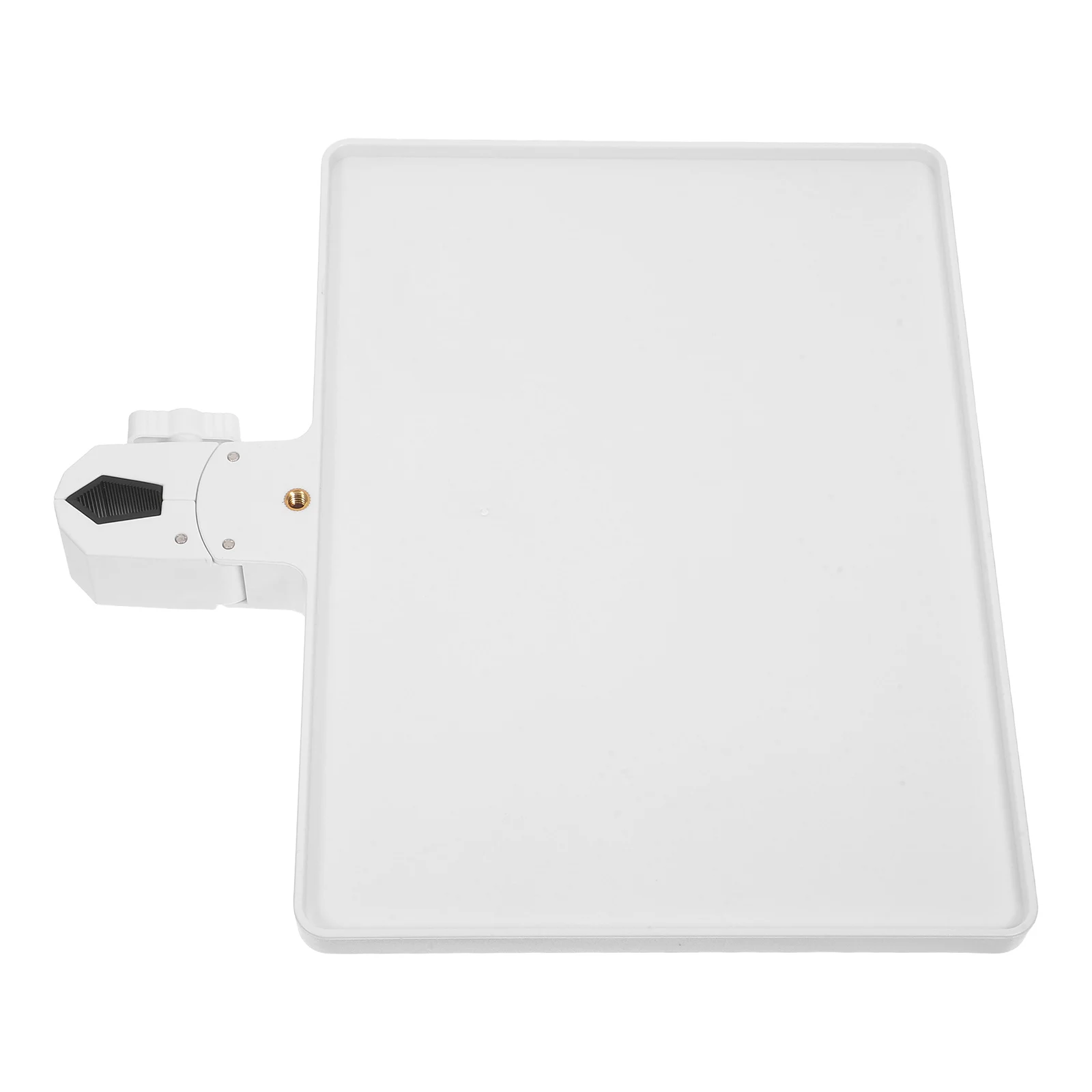 

Microphone Stand Tray Adjustable Clamp-on Rack Holder Utility Shelf Firm Stable for Live Streaming Recording and Karaoke