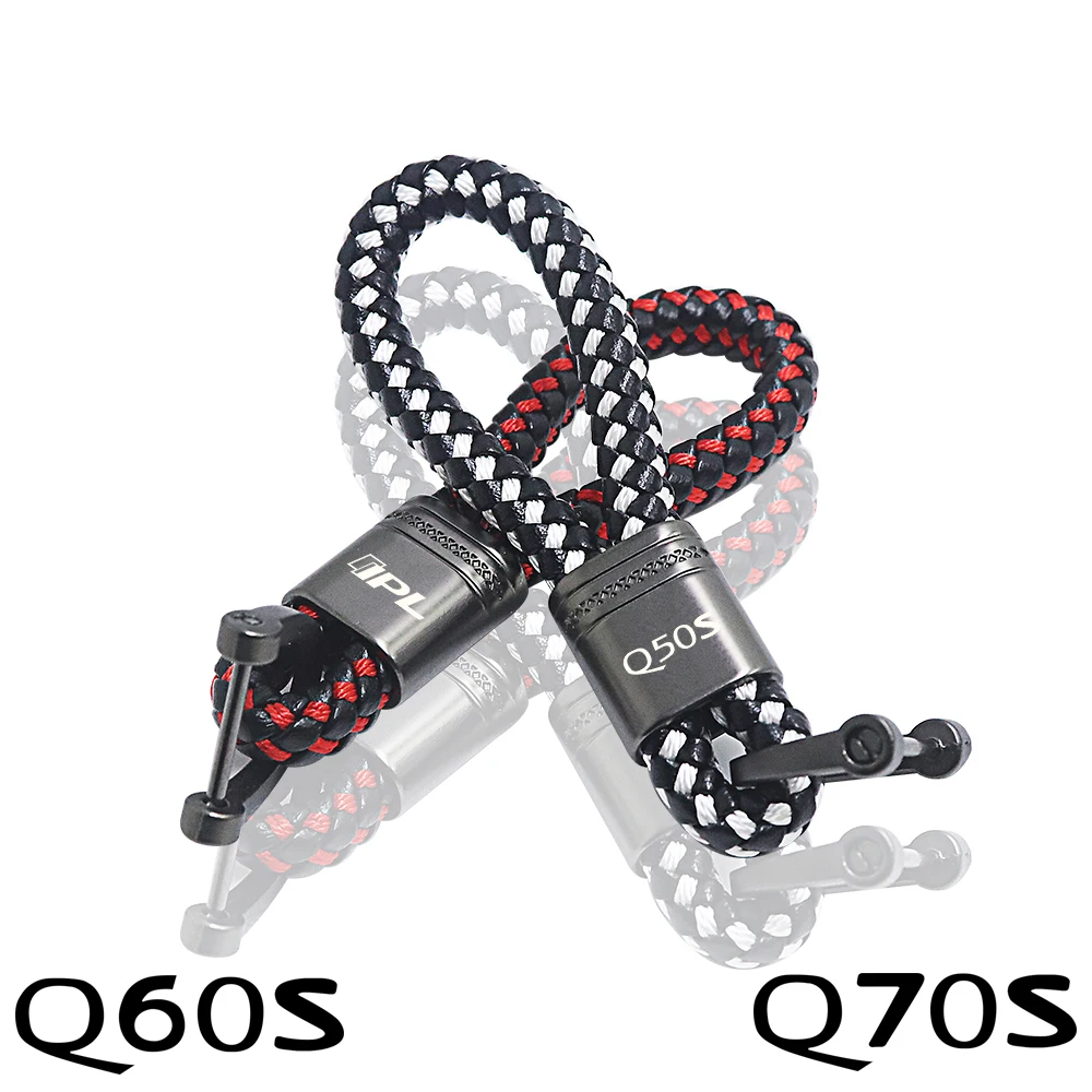 for Infiniti performance line ipl q50 q60 q70 g37 eau rouge q50s q60s q70s car key ring key chain car accessories