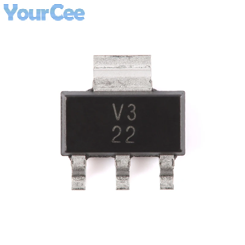 5pcs TLV117-33CDCYR SOT-223-4 TLV117 TLV117-33 3.3V 800MA Linear Stabilizer SMD Chip IC 5V 500mA LM7805MPX/NOPB LM317MDCYR UA78M