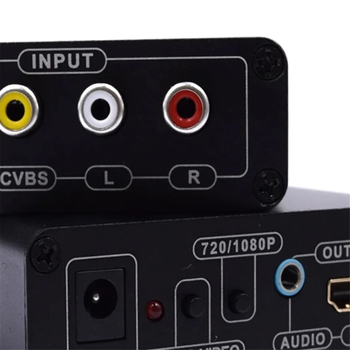 A56XQ AV S-Video CVBS Конвертер Аудио HDMI-совместимый с S VIDEO+S S VIDEO Композитный переключатель Адаптер Upscaler HD 3RCA EU PLUG
