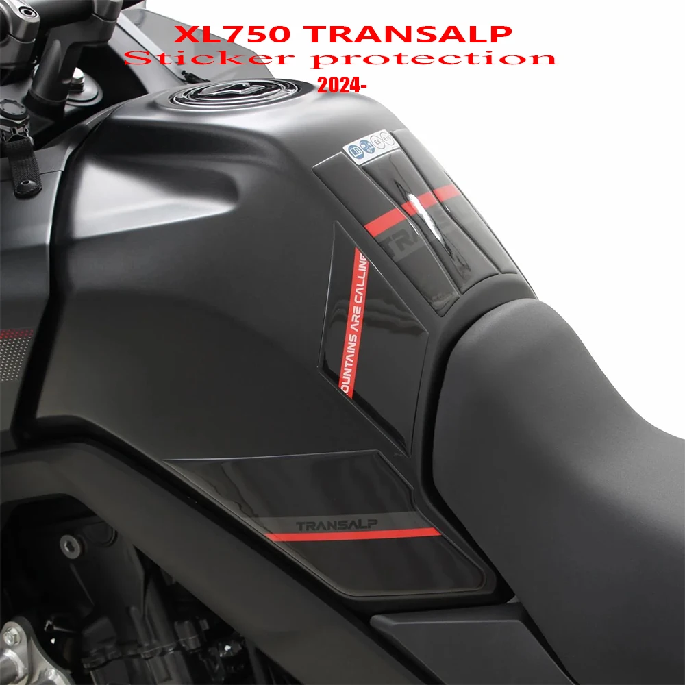 

3D Resin Sticker Protection Kit Tank Pad Decals For XL750 TRANSALP 2023 2024