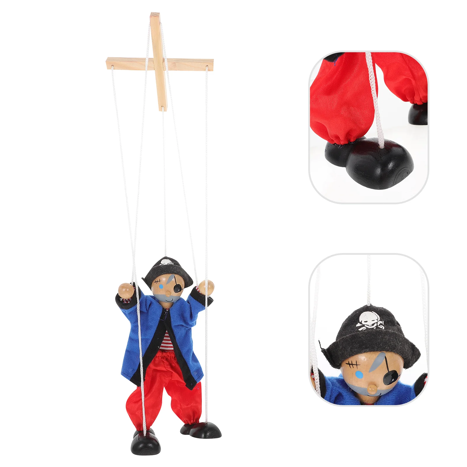 Fantoches bonitos adoráveis para crianças, marionetes de palhaço fingir brinquedos engraçados de veludo, presente original, fantoches adoráveis