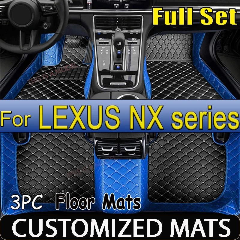 Car floor mats for LEXUS NX series 200 300h 300 200t 2015 2016 2017 2018 2019 2020 Custom auto foot Pads automobile