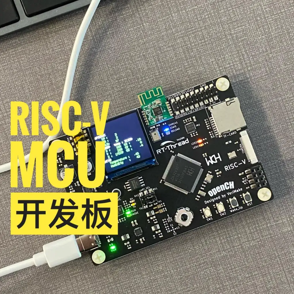 

CH32V307 ooze constant red Tu MCU development board RISC-V bluetooth/speech recognition support RT Thread