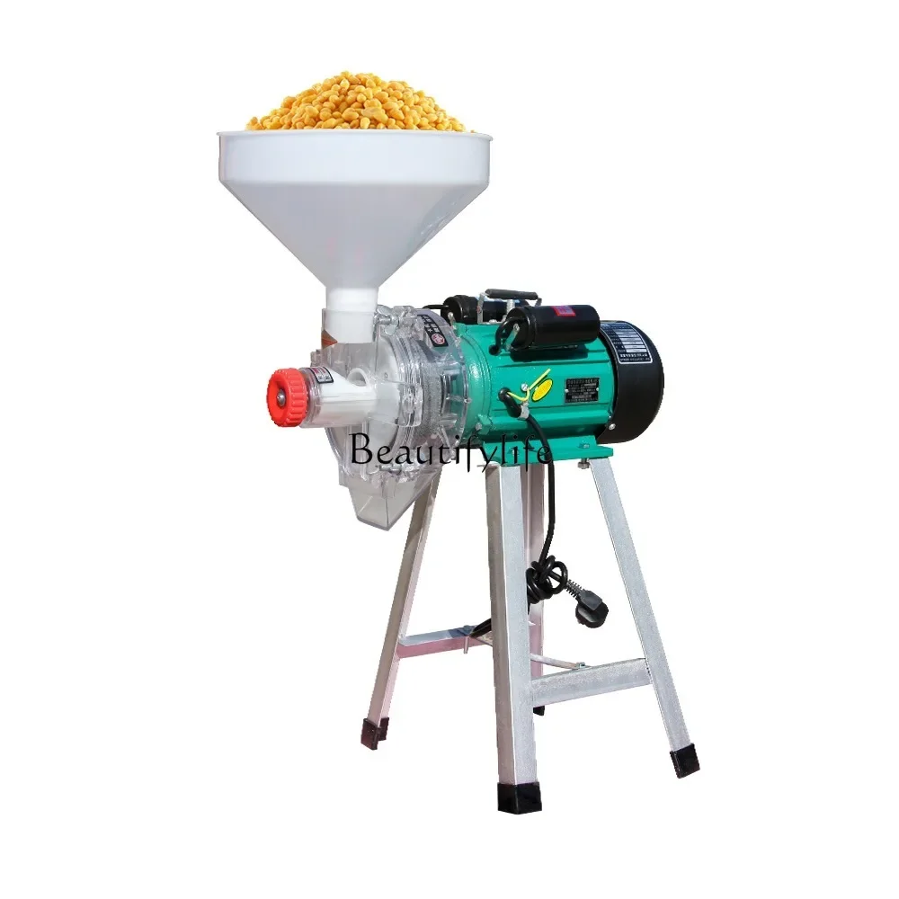 

Household and commercial grains multifunctional dry and wet milling machine transparent refiner