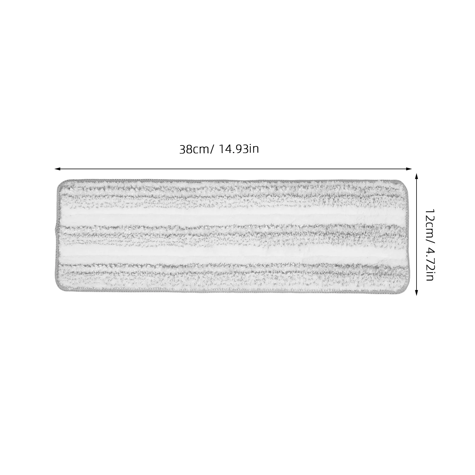 2Pcs Mop Pad Replacements Flat - Home Office Marketing avaliação e preço