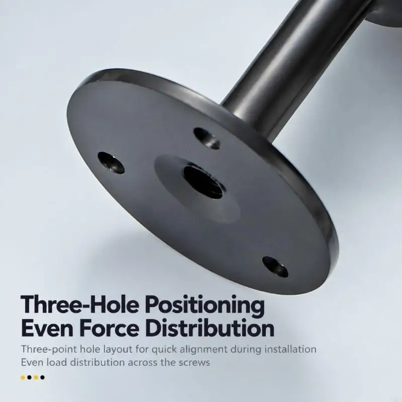 Metal Door Stoppers with Integrated Retaining Arm and Rubber Contact Head 55KF