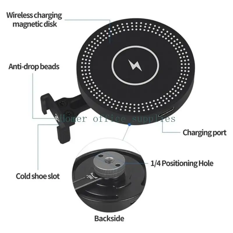 

K43B Car Mount Chargers 15W Wireless Fast Chargers Holder