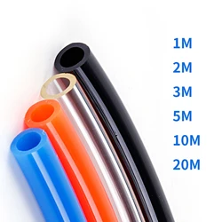 1/2/3/5/10/20Meters Air Hose Pneumatic Tube Pipe PU Hoses 12mm 14mm For Compressor Polyurethane Tubing 8x5mm 6x4 12x8
