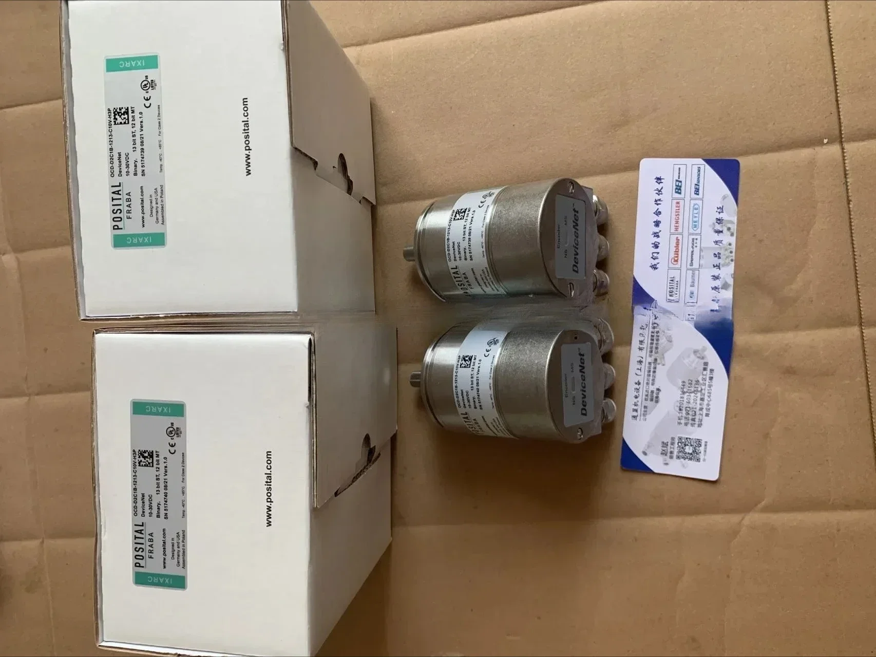 OCD-DPC1B-1213-C10S-H3P Germany POSITER encoder new original genuine