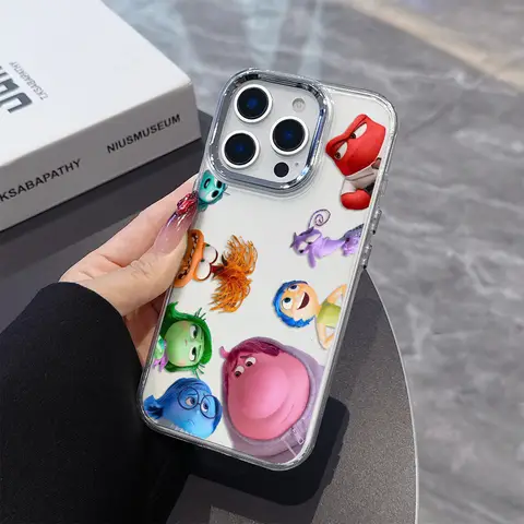 Disneys mobilskal med tecknad karaktär och motiv till iPhone 17 16e 16 15 14 13 12 11 mini Pro Max X XR XSMAX 8 7 Air Plus transparent skal 6 best sales Inifrån och ut Pixar - №1