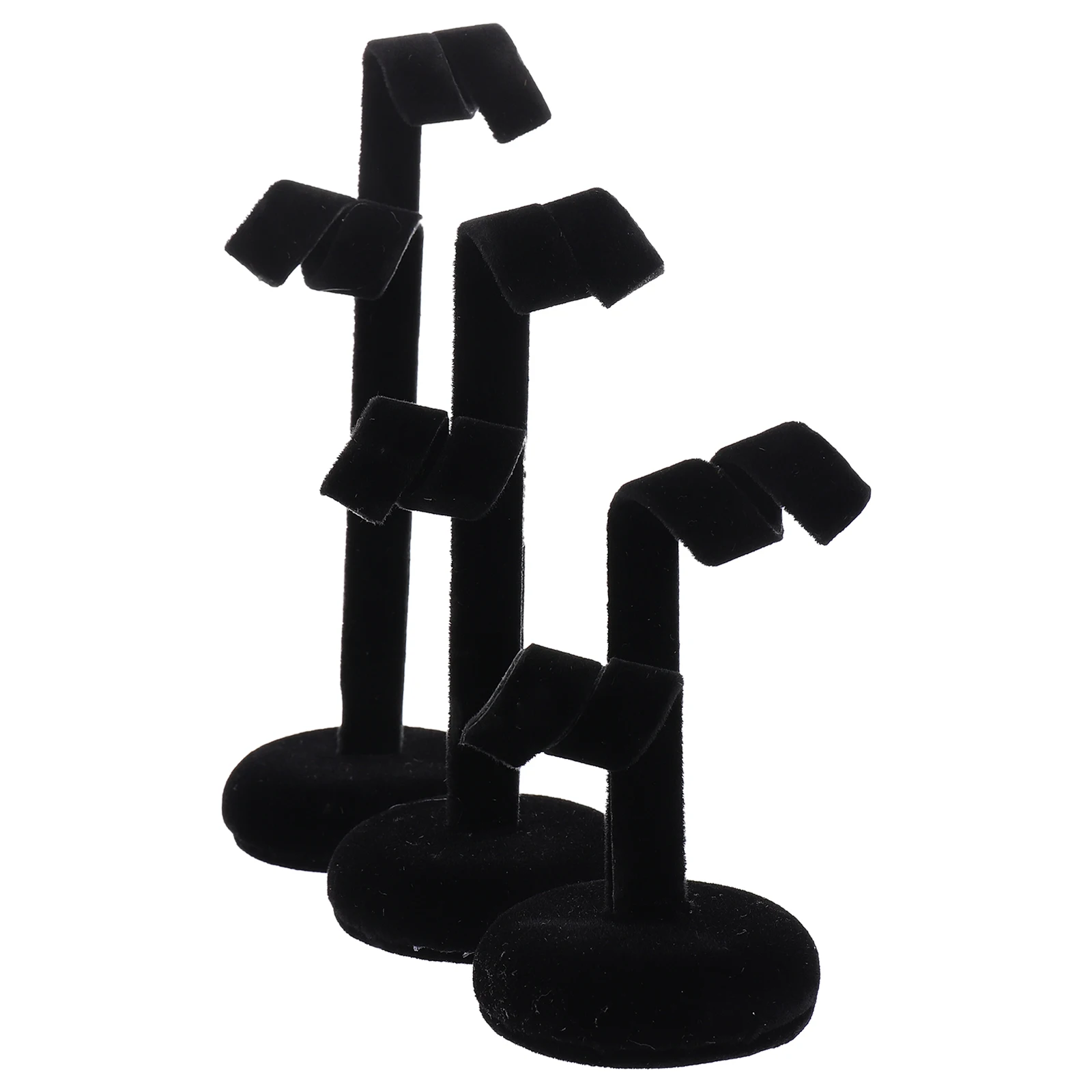 

3 шт., подставка для сережек, стойка для демонстрации ювелирных изделий, Т-образная стойка для сережек из алюминиевого сплава, креативная льняная полка для спальни, ванной комнаты