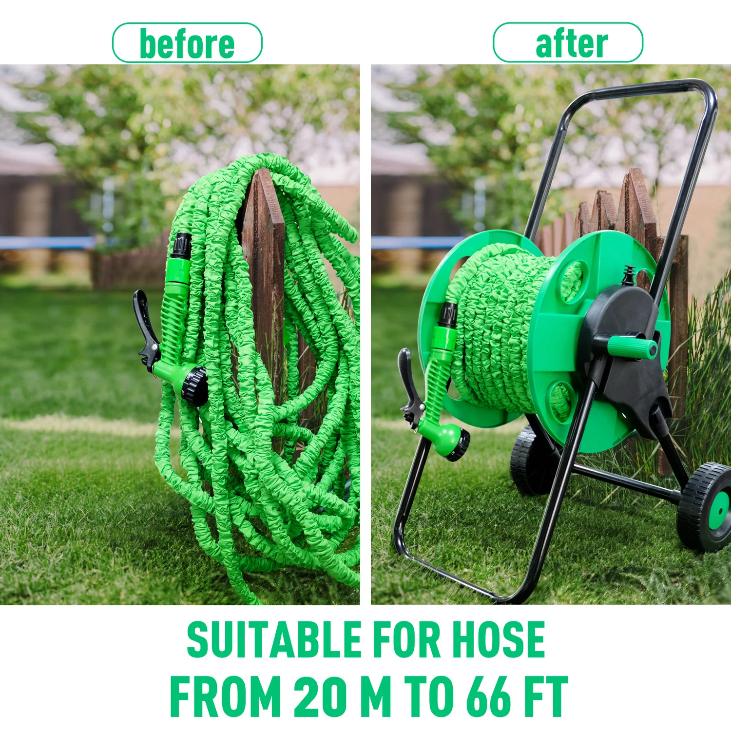 أدوات كهربائية للحديقة بكرة رف تخزين أنابيب المياه، بكرة أنابيب المياه المنزلية، بكرة، عجلة مياه البستنة الزراعية