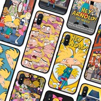 Hey Arnold Helga Cute Phone Case For Redmi 5 6 7 8 9 10 plus pro 6 7 8 9 A GO K20 K30 K40 pro plus F3 Fundas