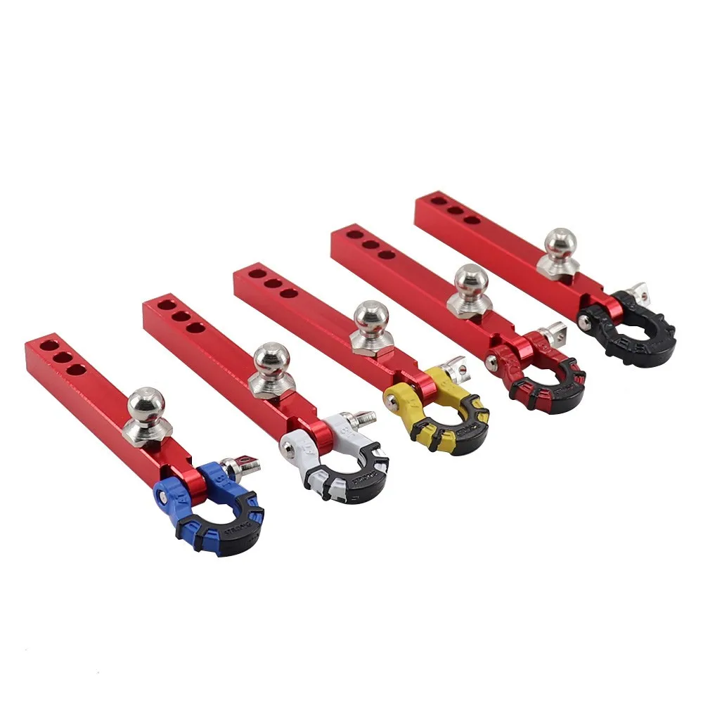 RC Car Metal Trailer Hook U-shaped Rescue Hook For 1/10 RC Crawler TRX4 TRX-6 Axial SCX10 90046 Redcat Upgrade Parts