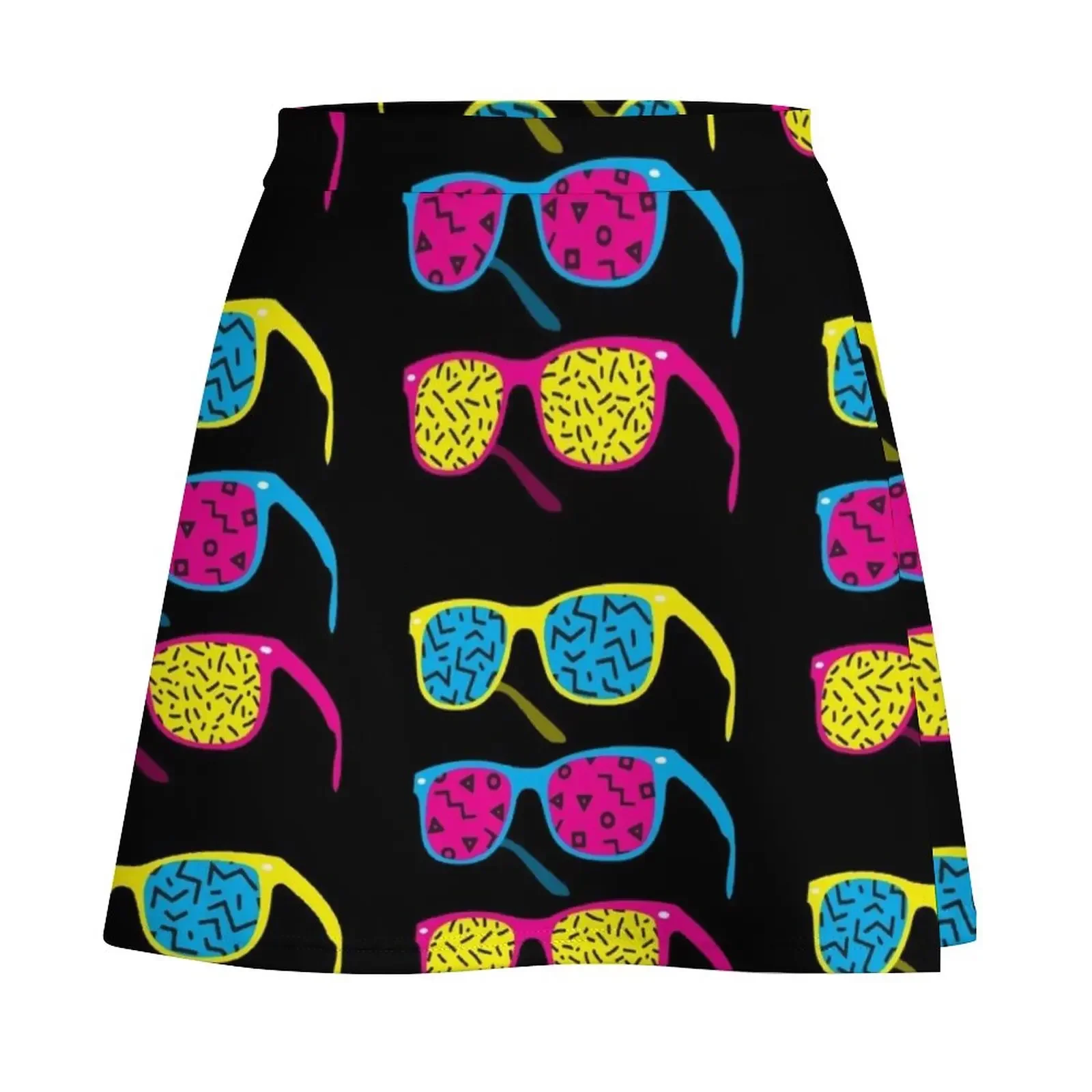 Retro Hipster 80's 1980s Glasses: Costume & Casual Mini Skirt Evening dresses dress korean style Mini Skirt