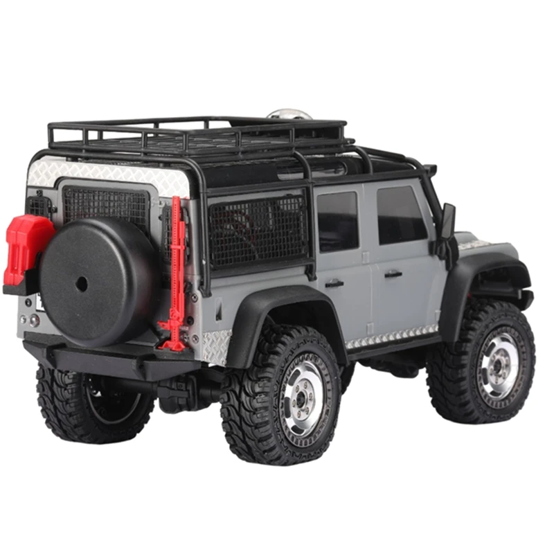 Metalowa stalowa boczna i tylna stereoskopowa siatka ochronna do Traxxas TRX4M Defender 1/18 RC Car Upgrade Części zamienne