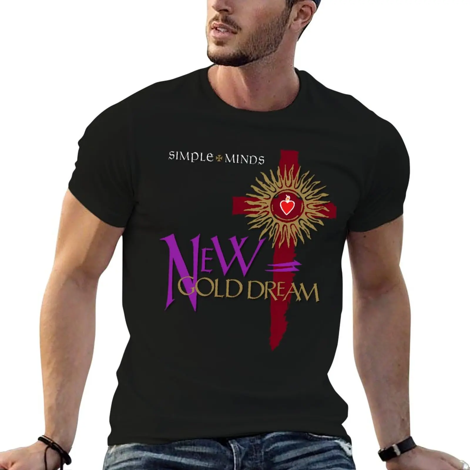 

Simple Minds - New Gold Dream Essential T-Shirt vintage anime shirt boys whites quick drying men clothings