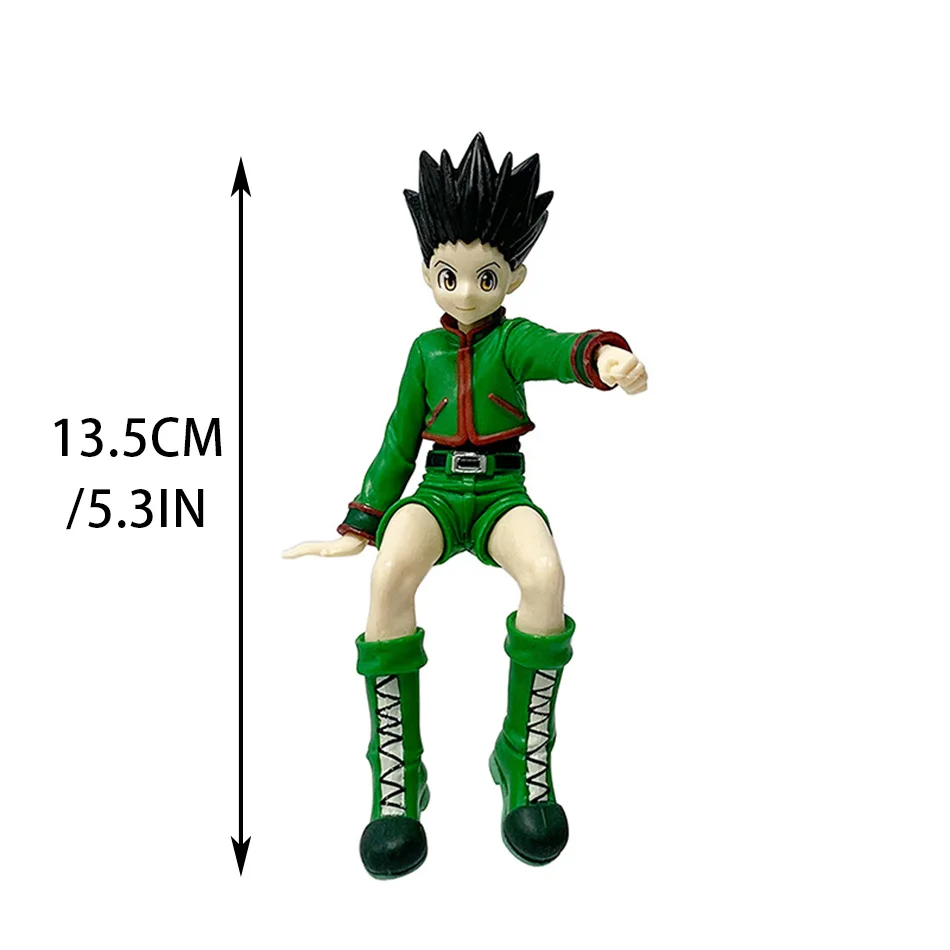 14cm Hunter×Hunter Anime Figure Phantom Troupe Hisoka Action Figure Noodle Stopper Room Decoration Noodle Stopper PVC Model Toys