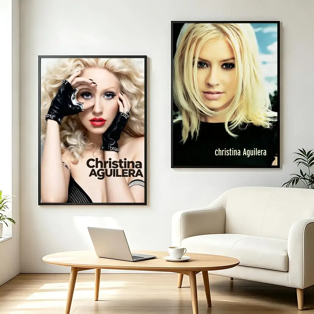 music Christina Aguilera Poster HD Printing Fresh and Nordic Home Decor Wall Art for the Living Rooms Hallways Gift Giving
