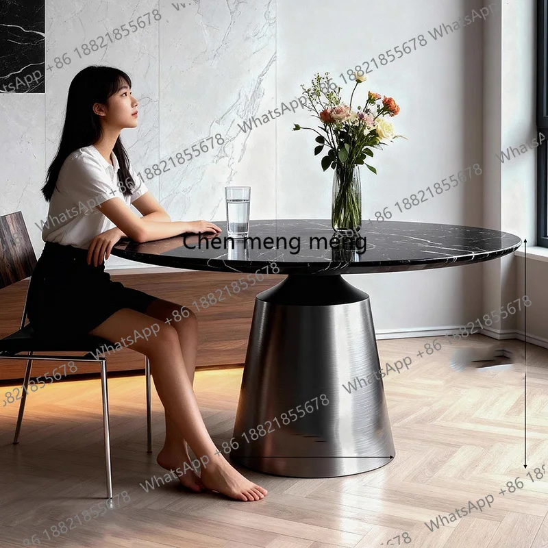 

Coffee Restaurant Dining Table Outdoor Conference Salon Side Chairs Dining Table Mid Century Round Muebles Garden Furniture