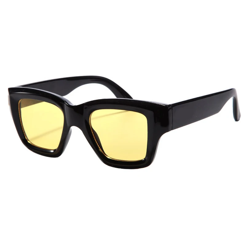 

Fashion Rivet Square Sunglasses Women Fashion Vintage Sun Glasses Men Luxury Brand Designer Punk Big Frame Sun Glasses UV400