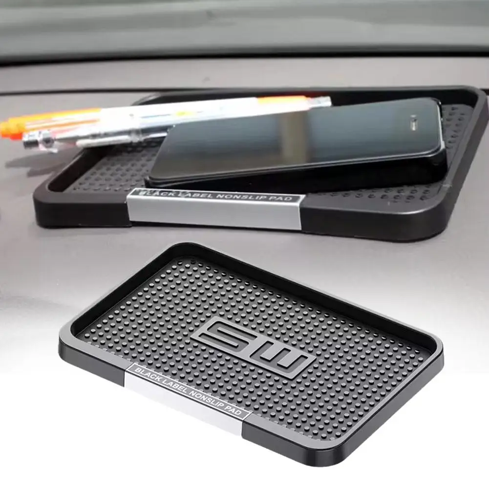 Car Dashboard Silicone Mat Phone Holder Anti Slip Storage Mat Dashboard Accessories For Cell Phone Sunglasses Placement