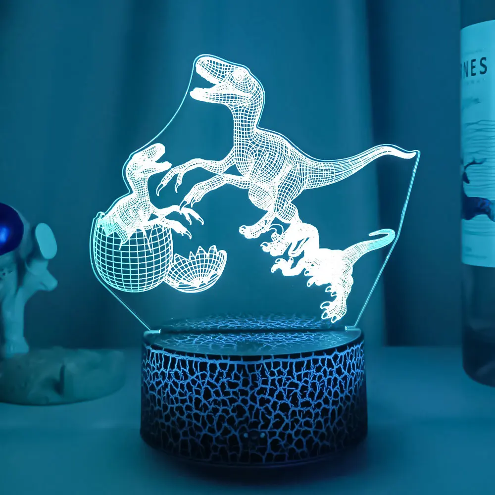 

Фонарь Настенный 3D с сенсорным или дистанционным управлением, настольная лампа, игрушки, подарок для ребенка, украшение для дома