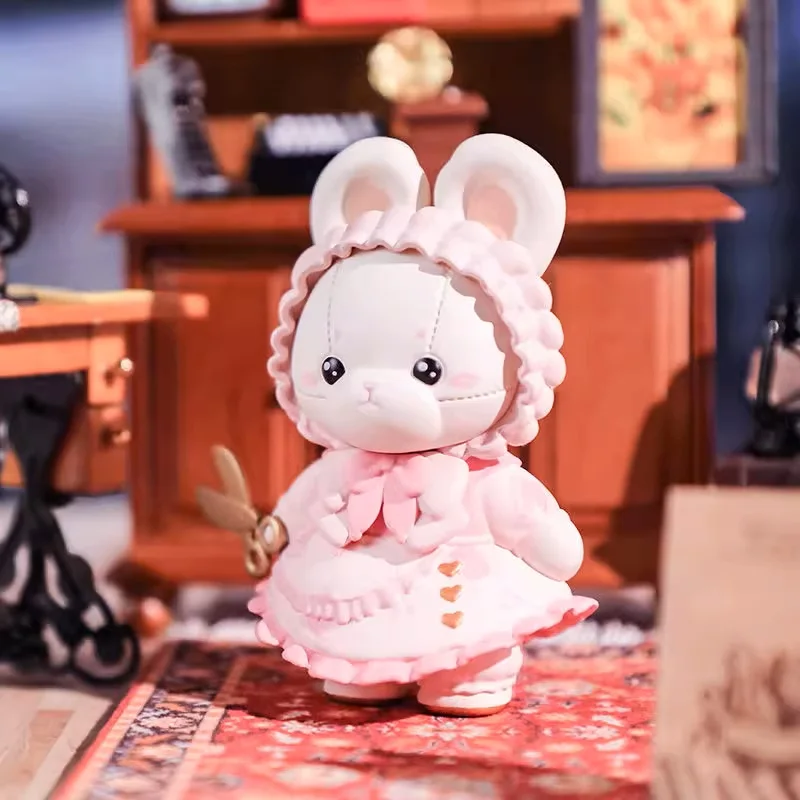 Spot MOKIYA Cute Rabbit Garden Series Blind Box Genuine Cute Rabbit Year Handmade Doll Ornament Halloween Gift