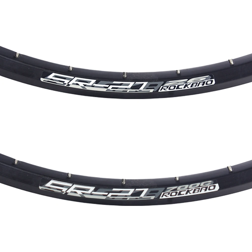 Mountain Road Bike Wheelset 26 27.5 pollici MTB parti freno a disco doppio strato in lega di alluminio 26er 700C 2 cuscinetto mozzo ruota della bicicletta