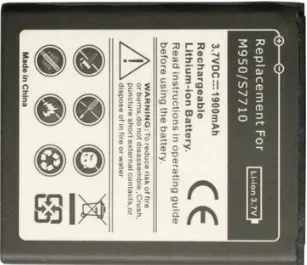 Para c3630 c3752 s5350 bateria nova bateria do telefone móvel