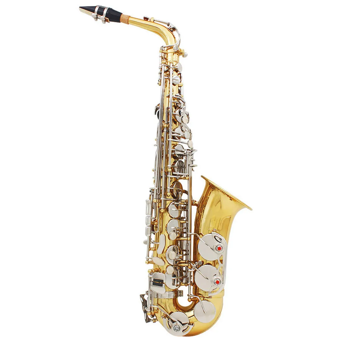 

Hooqu Recommended Instrument Alto Saxophone Lacquer Gold Gold White Shell Eb Saxophone