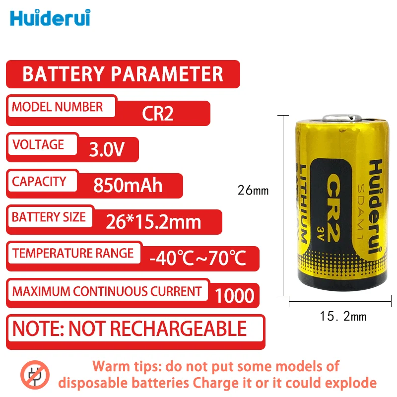 1 szt. CR2 CR15H270 CR15266 DLCR2 ELCR2 3V bateria litowa do lampy LED cyfrowy aparat dzwonki alarmowe suche pierwsza bateria