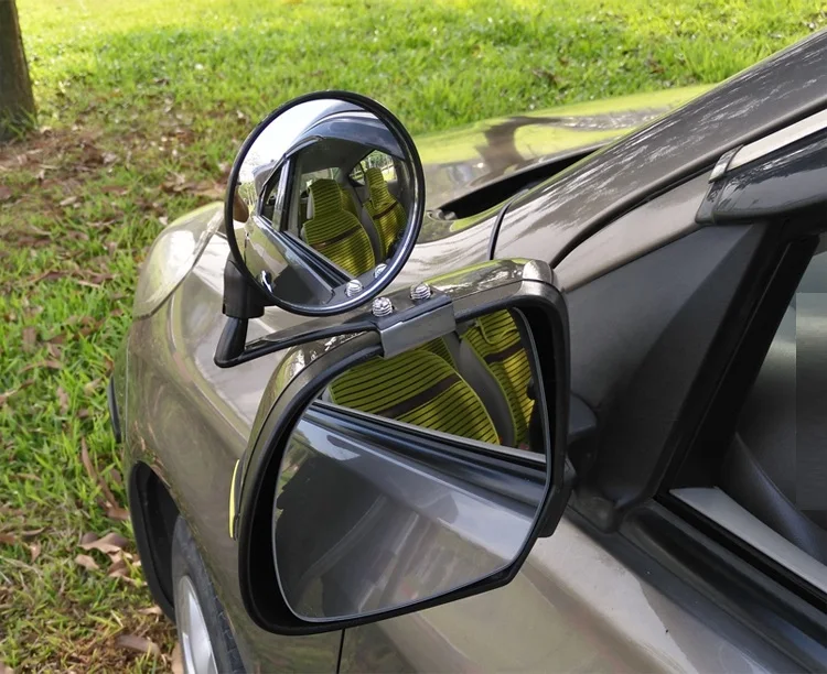 Car front wheel mirror novice reversing  front blind spot right wheel blind spot auxiliary coach wide-angle coach car driving