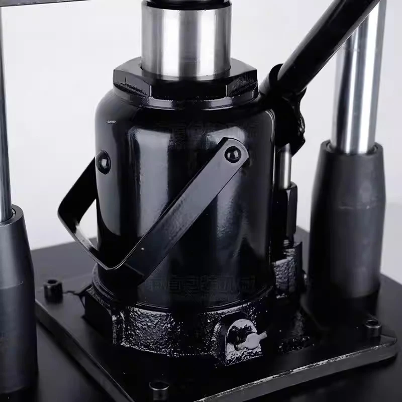 20T Manual Hydraulic Die Cutting Machine Leather Cutting Press Manual Press Die Cutting Machine