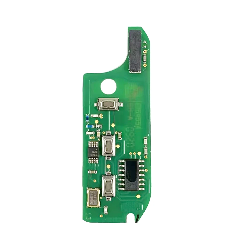 CN017006 ORIGINAL Flip Key (PCB) for Fiat 3 Buttons Frequency 433 MHz Transponder PCF7946 46 Chip