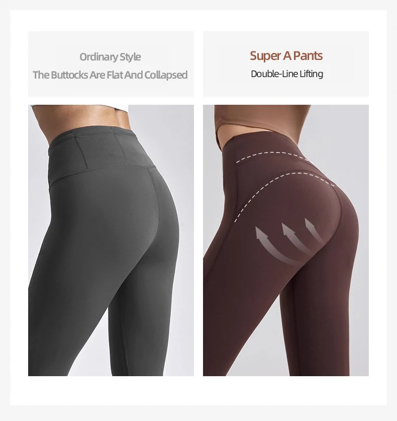 Modische Casual Streetwear Damen Schlaghose mit hoher Taille, elastisch, hüftformend, schlankmachend, atmungsaktiv, für Laufen, Sport, Radfahren, Pilates. – Detail 8